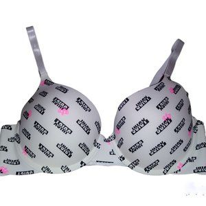 Juicy Couture Bra Color White, Size 34C